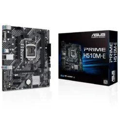 Placa Madre Mini ATX ASUS PRIME H510M-E Socket Intel LGA1200 (MPN PRIME-H510M-E, Placas madres para PC) img-1