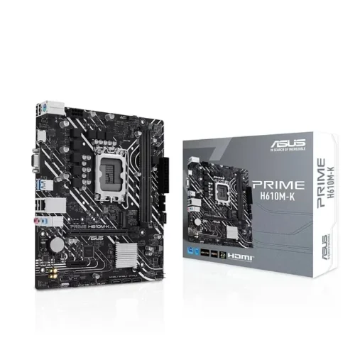 Placa Madre Mini ATX ASUS Socket Intel LGA 1700, DDR4, PCIe 3.0 PRIME H610M-K