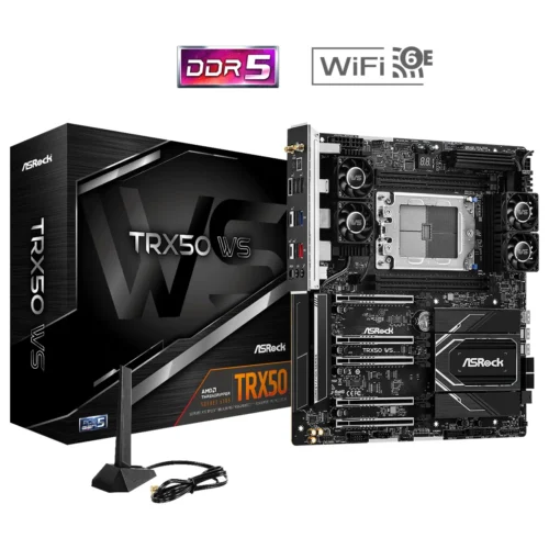 Placa Madre Profesional ASRock (Socket STR5, para AMD Threadripper) (MPN TRX50 WS, Placas madres para PC) img-1
