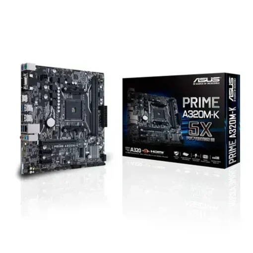 Placa madre Asus Prime A320M-K MicroAtx Socket AM4, DDR4 (MPN 90MB0TV0-M0EAY0, Placas madres para PC) img-1