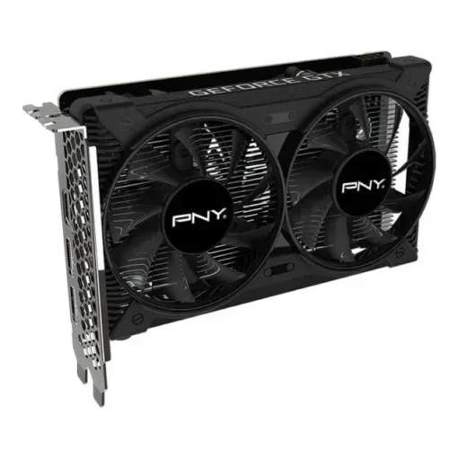 Pny Tarjeta De Video Geforce Gtx 1650 Dual Fan, 4Gb Gddr6, 128-Bit, Pcie 3.0 VCG16504D6DFXPB1 img-1