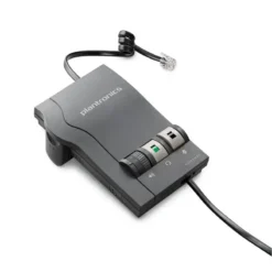 Poly Procesador De Sonido Plantronics Vista M22 Amp Con Wideband Support, Negro 43596-65 img-1