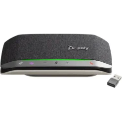 Poly Sync 20+M Altavoz De Manos Libres Inteligente Bluetooth Cableado, Ina (MPN 772C9AA, Parlantes para Videoconferencias) img-1