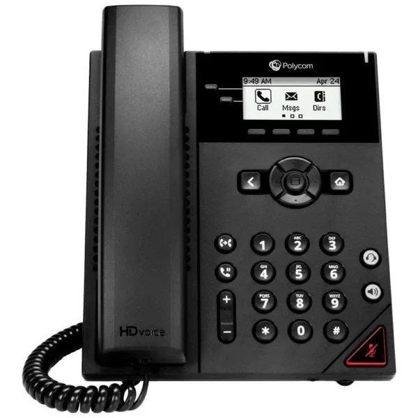 Poly Teléfono Alámbrico Ip Vvx 150, 2 Líneas, 1 Rj45 2200-48810-025 img-1