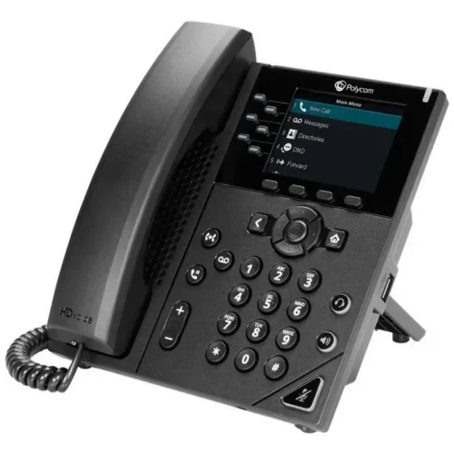Poly Teléfono Vvx 350 Con Pantalla De 3.5“ (Hd Voice, Acoustic Fence, Usb, Poe 2200-48830-025 img-1