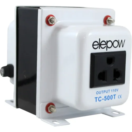 Power Inverter Autotransformador 500 Watts Con Tierra (MPN TC-500T, Cables De Poder) img-1