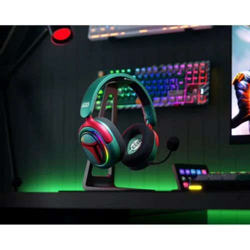 Audífonos Primus Gamer Inalámbricos Arcus 380Bt , Con Micrófono, Rgb, Boba Fett (MPN PBH-S380BF, Audífonos) img-1