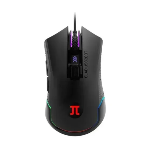 Primus Gaming Mouse Gamer Gladius 8200T 6 Botones 8200Dpi Iluminación Rgb Negro PMO-102 img-1