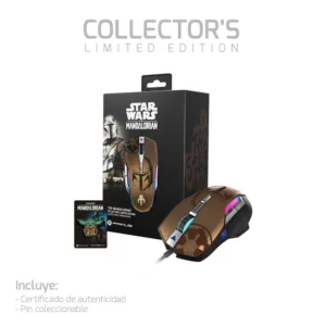 Primus Gaming Mouse Gamer Mandalorian Limited Edition, 11 Botones, 12.400 Dpi PMO-S202ML