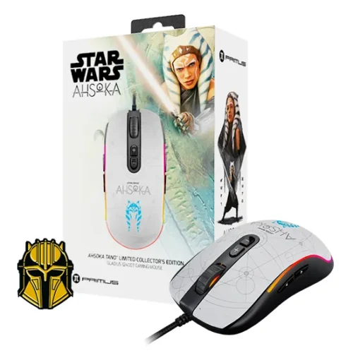 Primus Mouse Gamer Gladius 12400T Star Wars: Ahsoka Limited Edition, 12400 Dpi PMO-S203AT