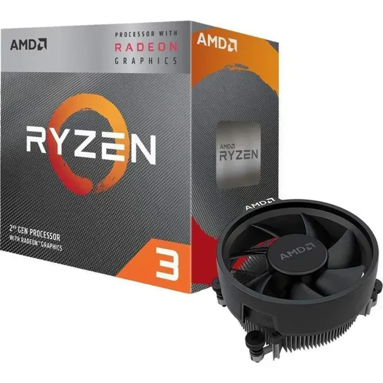 Procesador AMD Ryzen 3200G Ghz Núcleos Hilos 4MB Caché