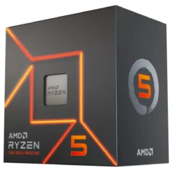 Procesador AMD Ryzen 5 7600, Socket AM5, 6 Cores, 12 Hilos, 3.8 / 5.1Ghz (MPN 100-100001015BOX, Procesadores para PC) img-1