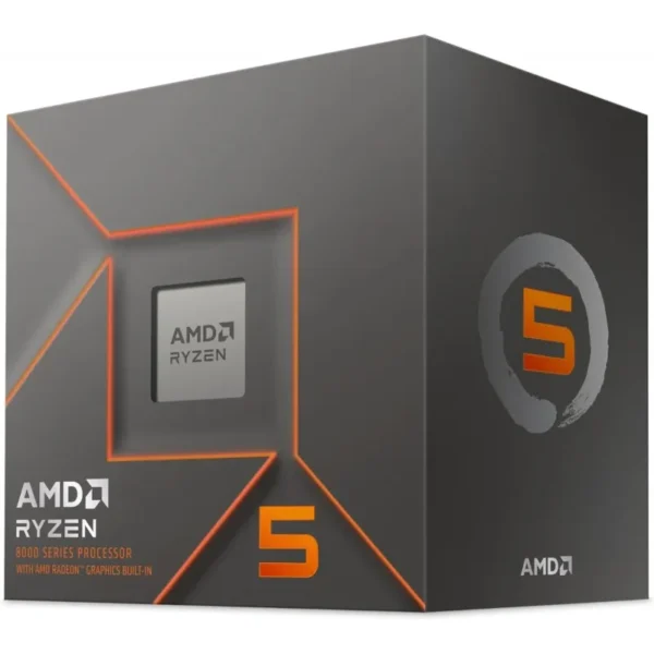 Procesador AMD Ryzen 5 8500G, 3.5 a 5.00Ghz, 6 Nùcleos, 12 Hilos, Socket AM5 100-100000931BOX