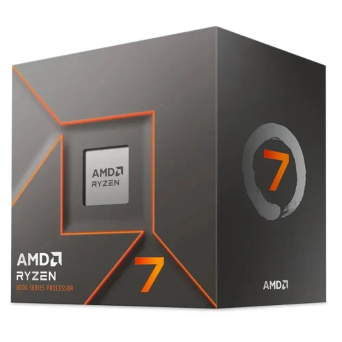 Procesador AMD Ryzen 7 8700F, Socket AM5, 8 Cores, 16 Threads, 4.1 a 5.0Ghz, 65W (MPN 100-100001590BOX, Procesadores para PC) img-1