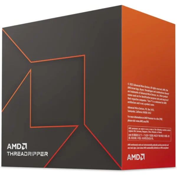 Procesador AMD Ryzen Threadripper 7960X, 24 Núcleos, 48 Hilos, Socket sTR5 100-100001352WOF
