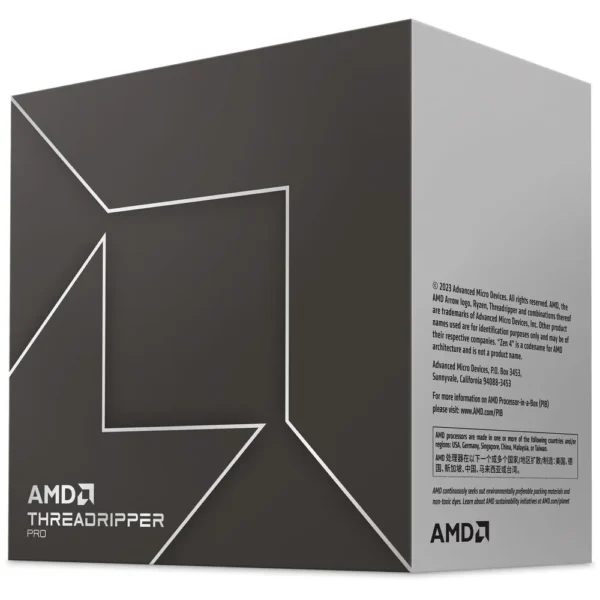 Procesador AMD Ryzen Threadripper PRO 7995X 96 Núcleos 192 Hilos 5.1GHz sTR5 100-100000884WOF