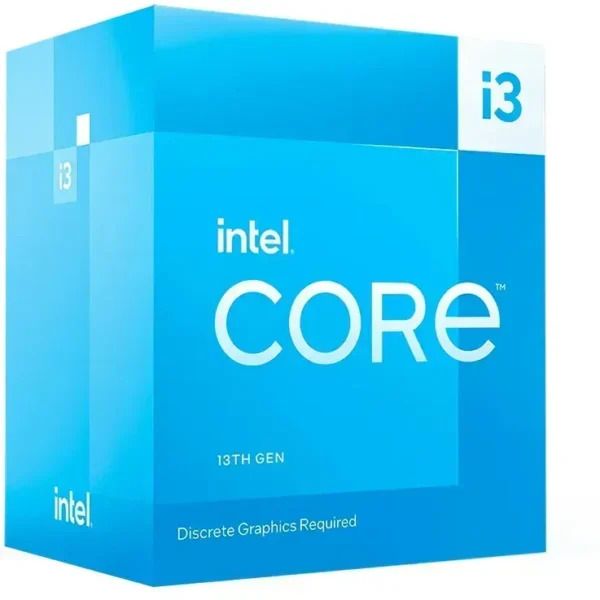 Procesador Intel Core i3-13100F, Raptor Lake, LGA 1700, 4-Core / 8-Threads BX8071513100F img-1