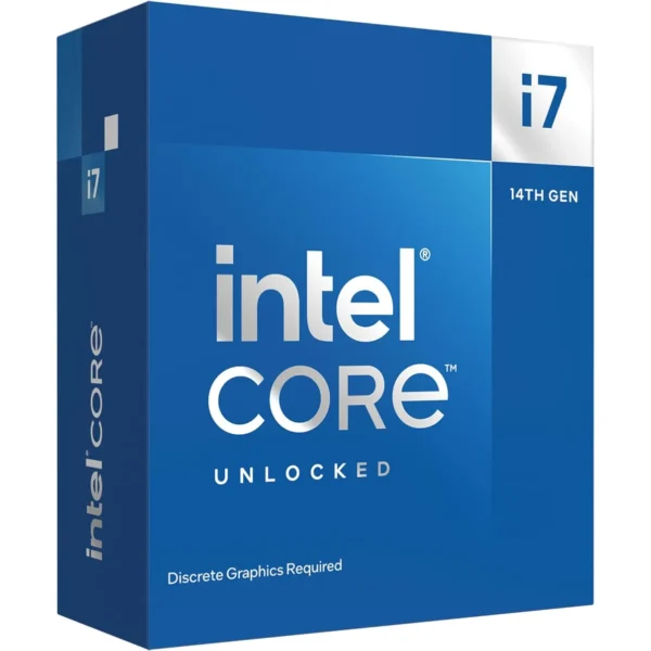 Procesador Intel Core i7-14700KF Raptor Lake-S LGA1700, 20 Cores, 28 Hilos BX8071514700KF img-1