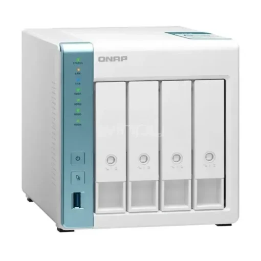 Qnap Servidor Nas 4-Bay Para Respaldos Y Data Sharing, 4-Core 1.7Ghz, 1Gb Ram (MPN TS-431K-US, NAS (Almacenamiento en red)) img-1