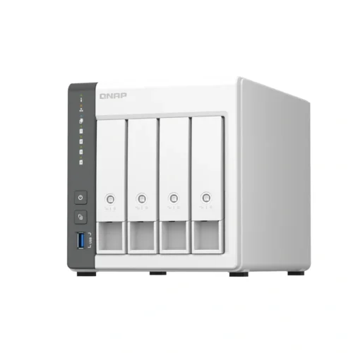 Servidor NAS Qnap TS-433, Quad-Core ARM A55 2.0GHz, DDR4 4GB, 4 Bahías (MPN TS-433-4G-US, Almacenamiento para servidor) img-1