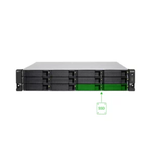 Qnap Ts-H1277Xu-Rp Servidor Nas 12 Compartimentos Montaje En Bastidor Sa TS-H1277XU-RP-3700X-32G