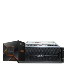 Rackserver AMD Threadripper 9970X, 512GB DDR5, 4TB NVMe, 2x RTX 5090, 2x1600W (MPN CE-008627, Workstations Personalizadas) img-1