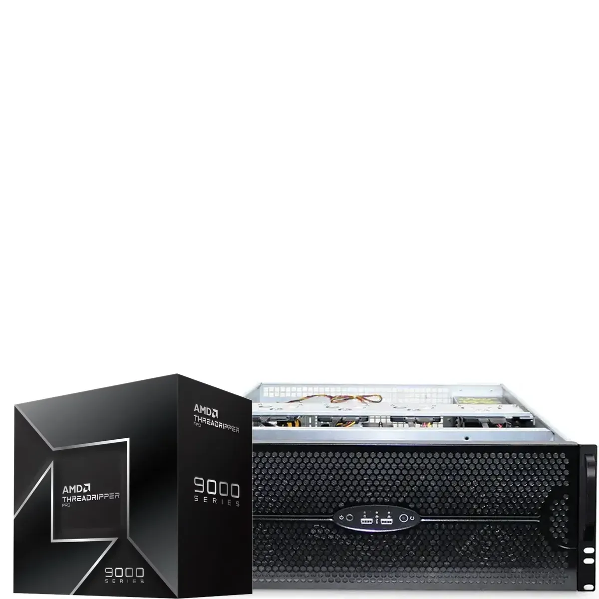 Rackstation AMD Threadripper PRO 9975WX, RTX 6000 PRO 96GB, 256GB D5, 4TB NVMe (MPN CE-009053, Workstations Personalizadas) img-1