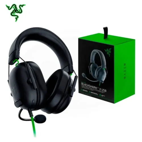 Razer Audífonos Gamer On-Ear Blackshark V2 X Usb Usb 2.0 Negro (MPN RZ04-04570100-R3U1, Audífonos) img-1