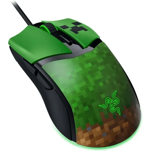 Razer Mouse Gamer Cobra Minecraft Edition – 58G – 8500 Dpi – Rgb Chroma – 6 (MPN RZ01-04650200-R3M1, Mouses) img-1
