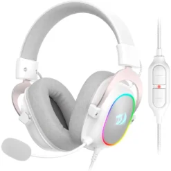 Redragon Audífonos Gamer Zeus X Rgb (Sonido 7.1, Usb, Micrófono Flexible, Rgb, B (MPN H510W-RGB, Audífonos) img-1