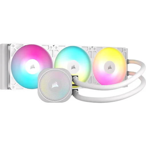 Refrigeración Líquida AiO Corsair Nautilus 360 RS ARGB White (MPN CW-9060095-WW, Refrigeración para PC) img-1