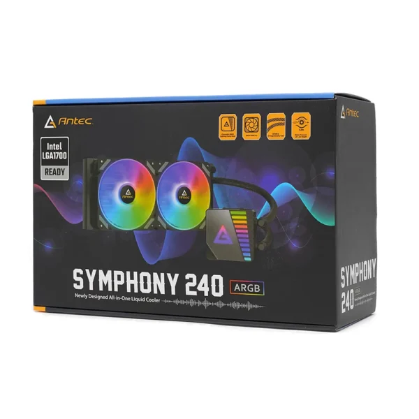 Refrigeración Líquida CPU Antec Symphony 240 ARGB SYMPHONY 240