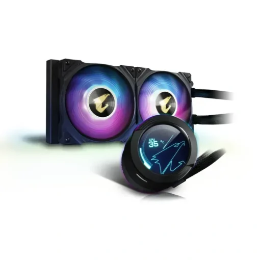 Refrigeración Líquida CPU Aorus WaterForce X 240 (LCD Display) (MPN GP-AORUS WATERFORCE X 240, Refrigeración para PC) img-1