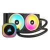 Refrigeración Líquida CPU Corsair iCUE LINK H100i RGB 240mm AiO LGA1700 AM5 (MPN CW-9061001-WW, Refrigeración para PC) img-1