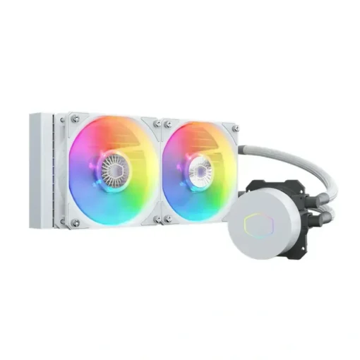 Refrigeración Líquida Cooler Master ML240L ARGB V2 Blanca LGA 1700 (MPN MLW-D24M-A18PW-RW, Refrigeración para PC) img-1