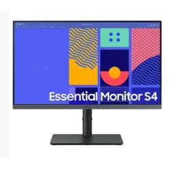 Samsung Led-Backlit Lcd Monitor 24" 100Hz Plano Dp/Hdmix2 Piv Con (MPN LS24D400GALXZS-CM, Monitores) img-1