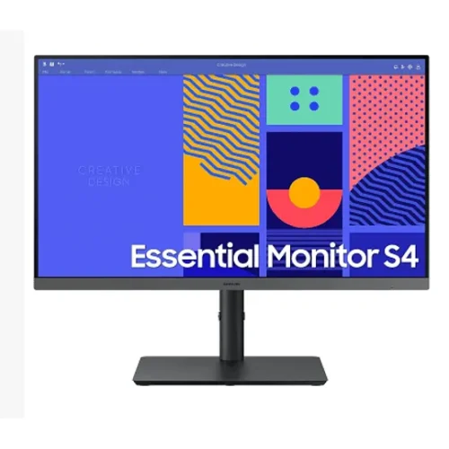 Samsung Led-Backlit Lcd Monitor 24" 100Hz Plano Dp/Hdmix2 Piv Con (MPN LS24D400GALXZS-CM, Monitores) img-1