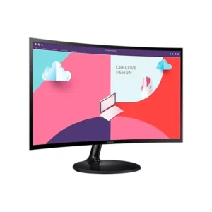 Samsung Led-Backlit Lcd Monitor Curved Screen 27