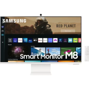 Samsung Smart Monitor M8 32" 4K Streaming Tv Y Cámara Slimfit LS32BM801ULXZS