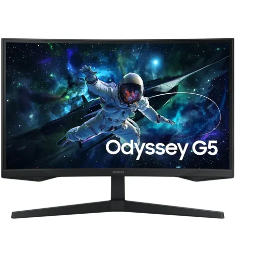 Samsung Monitor Gamer 27" Curvo Odyssey G5 Qhd, Panel Va, 165Hz(1Ms), Freesync LS27CG552ELXZS img-1