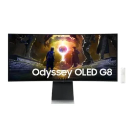 Monitor Gamer Curvo 34" Samsung G85SD Odyssey OLED G8, 3440x1440, 175Hz (MPN LS34DG850SLXZS, Monitores) img-1