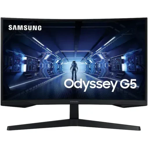 Samsung Monitor Gamer Odyssey G5 Curvo De 27“ (Va, Qhd, 144Hz, 1Ms, Dp+Hdmi (Ope (MPN LC27G55TQBLXZS, Monitores) img-1