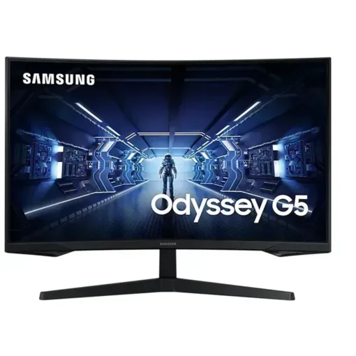 Samsung Monitor Gamer Odyssey G5 Curvo De 32“ Curvo (Va, Qhd, 144Hz, 1Ms (MPN LC32G55TQBLXZS, Monitores) img-1