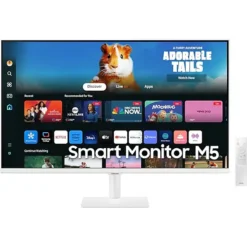 Samsung Monitor Plano 27" FHD 60Hz M50D M5 Hdmi / Usb (MPN LS27DM501ELXZS, Monitores) img-1