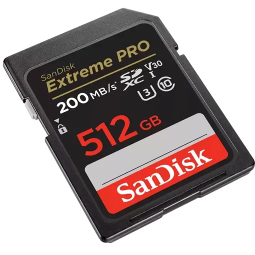 Sandisk Extreme Pro Tarjeta De Memoria Flash 512 Gb Video Class V30 / Uhs-I U3 SDSDXXD-512G-GN4IN