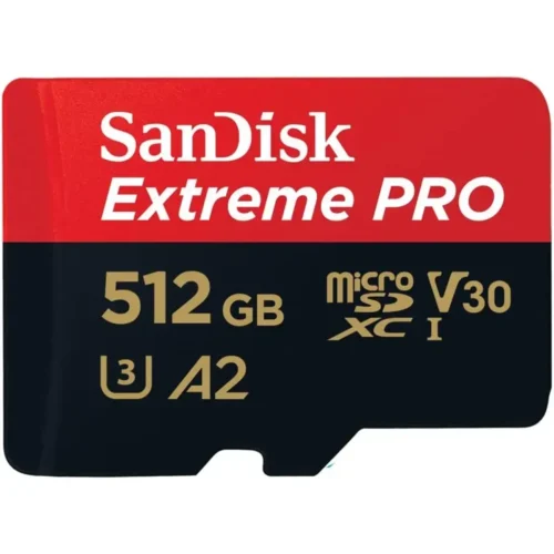 Sandisk Extreme Pro Tarjeta De Memoria Flash (Adaptador Microsdxc A Sd Incluido (MPN SDSQXCD-512G-GN6MA, Tarjetas Micro SD) img-1