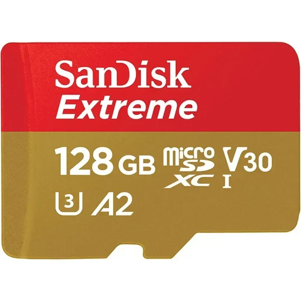 Sandisk Extreme Tarjeta De Memoria Flash (Adaptador Microsdxc A Sd Incluido) 128 SDSQXAA-128G-GN6MA img-1