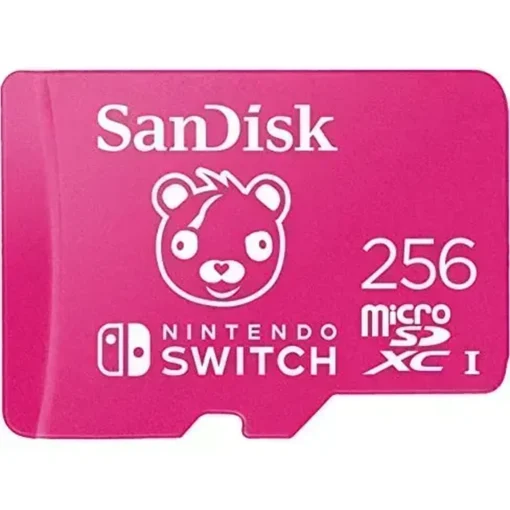 Sandisk Memoria MicroSD 256GB Nintendo Switch Fortnite Edición (MPN SDSQXAO-256G-GN6ZG, Tarjetas Micro SD) img-1