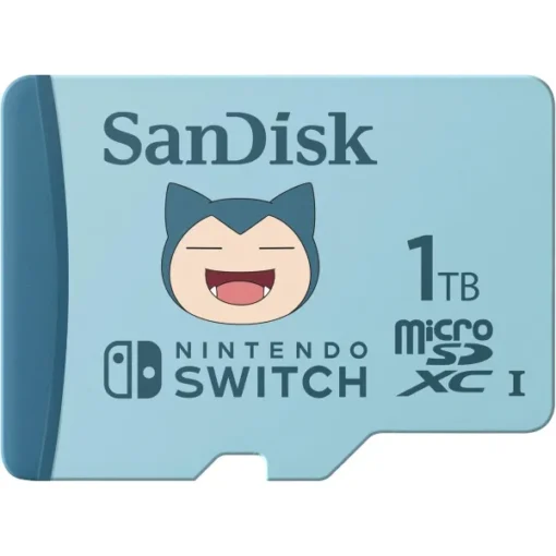 Sandisk Memoria Microsd 1Tb Edición Pokémon, Uhs-I, A2, Clase 10, 160Mb/S SDSQXAO-1T00-GN6ZK