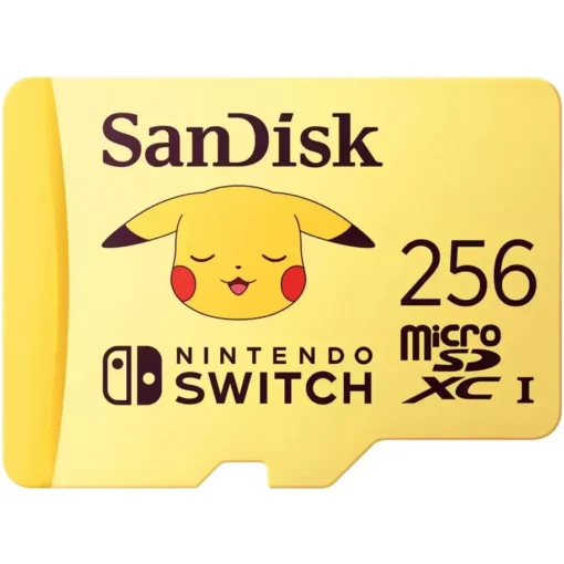 Sandisk Memoria Microsdxc 256Gb Para Nintendo Switch Edición Pokémon, Nintendo SDSQXAO-256G-GN6ZK